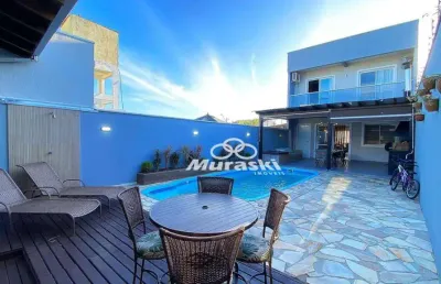 Sobrado com 3 dormitórios à venda, 194 m² por r$ 890.000,00 - brejatuba - guaratuba/pr