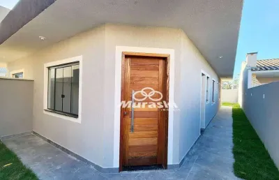 Casa com 2 dormitórios à venda, 78 m² por r$ 380.000,00 - eliana - guaratuba/pr