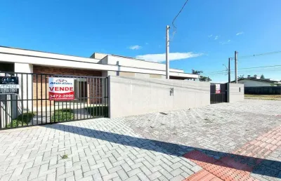 Casa com 2 dormitórios à venda, 56 m² por r$ 280.000,00 - piçarras - guaratuba/pr