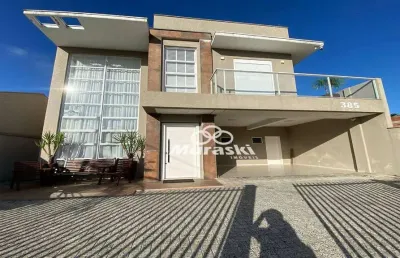 Casa com 3 dormitórios à venda, 230 m² por r$ 2.500.000,00 - brejatuba - guaratuba/pr