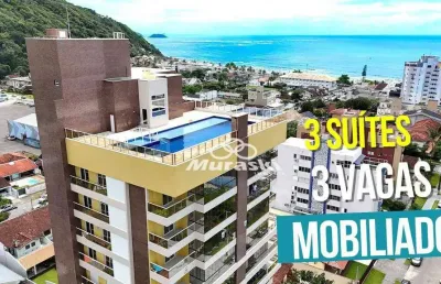 Apartamento com 3 dormitórios à venda por r$ 3.700.000,00 - centro - guaratuba/pr