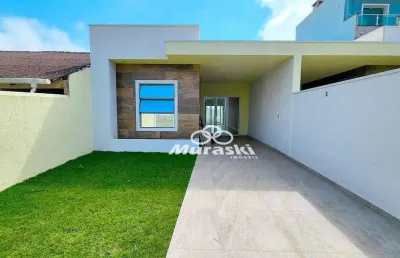 Casa com 3 dormitórios à venda, 102 m² por r$ 497.000,00 - coroados - guaratuba/pr