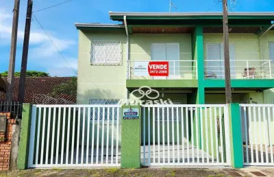 Sobrado com 3 dormitórios à venda, 103 m² por r$ 550.000,00 - centro - guaratuba/pr