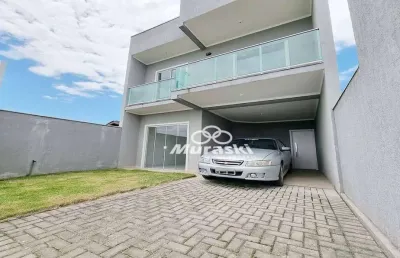 Sobrado com 3 dormitórios à venda, 121 m² por r$ 468.000,00 - piçarras - guaratuba/pr