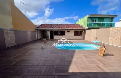 Casa com 3 dormitórios à venda, 158 m² por r$ 700.000,00 - nereidas - guaratuba/pr