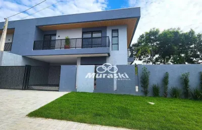 Sobrado com 3 dormitórios à venda, 147 m² por r$ 940.000,00 - cohapar - guaratuba/pr