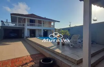 Sobrado com 4 dormitórios à venda, 280 m² por r$ 850.000,00 - brejatuba - guaratuba/pr