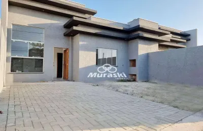 Casa com 3 dormitórios à venda, 70 m² por r$ 415.000,00 - coroados - guaratuba/pr