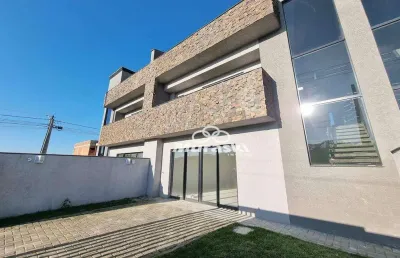Sobrado com 3 dormitórios à venda, 161 m² por r$ 690.000,00 - brejatuba - guaratuba/pr