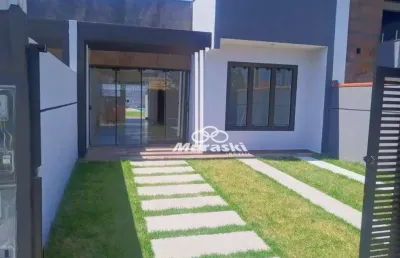 Casa com 3 dormitórios à venda, 82 m² por r$ 540.000,00 - nereidas - guaratuba/pr