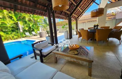 Casa com 5 dormitórios à venda, 560 m² por r$ 3.990.000,00 - centro - guaratuba/pr