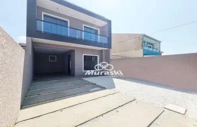 Sobrado com 3 dormitórios à venda, 132 m² por r$ 649.000,00 - balneario eliana - guaratuba/pr