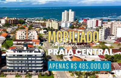 Apartamento com 2 dormitórios à venda, 56 m² por r$ 485.000,00 - centro - guaratuba/pr