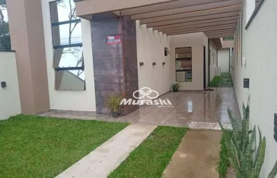 Casa com 3 dormitórios à venda, 107 m² por r$ 650.000,00 - eliana - guaratuba/pr