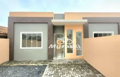 Casa com 2 dormitórios à venda, 41 m² por r$ 259.000,00 - coroados - guaratuba/pr