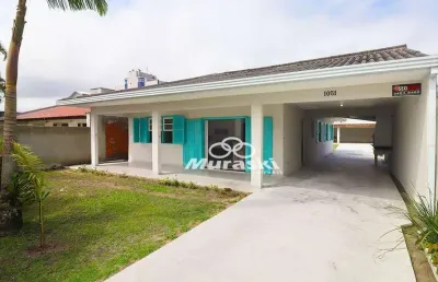Casa com 4 dormitórios para alugar, 120 m² por diária - centro - guaratuba/pr
