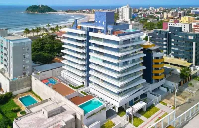 Apartamento com 3 dormitórios à venda, 199 m² por r$ 2.300.000,00 - centro - guaratuba/pr