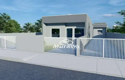 Casa à venda, 49 m² por r$ 280.000,00 - balneario eliana - guaratuba/pr