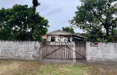 Casa com 2 dormitórios à venda, 54 m² por r$ 240.000,00 - coroados - guaratuba/pr