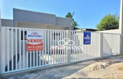 Casa com 2 dormitórios à venda, 50 m² por r$ 330.000,00 - piçarras - guaratuba/pr