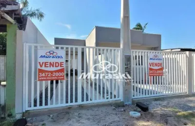 Casa com 2 dormitórios à venda, 64 m² por r$ 330.000,00 - piçarras - guaratuba/pr