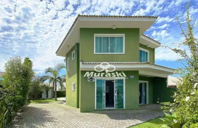 Locação mensal * sobrado com 5 dormitórios, 150 m² por r$ 3.400/mês - coroados - guaratuba/pr