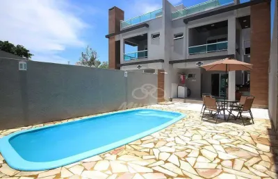Sobrado com 3 dormitórios para alugar, 182 m² por r$ 800,00/dia - nereidas - guaratuba/pr