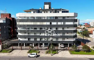 Apartamento com 2 dormitórios (sendo 1 suíte), sacada com churrasqueira, 1 vaga de garagem, 56 m², à venda por r$ 470.000 - centro - guaratuba/pr