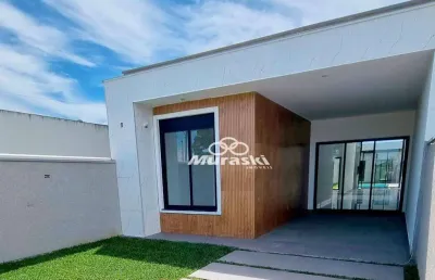 Casa à venda, 125 m² por r$ 725.000,00 - eliana - guaratuba/pr