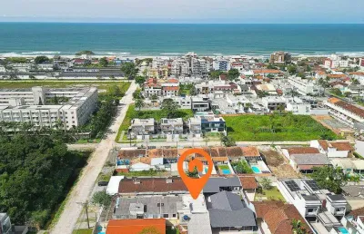 Casa com 2 dormitórios à venda, 59 m² por r$ 300.000,00 - brejatuba - guaratuba/pr