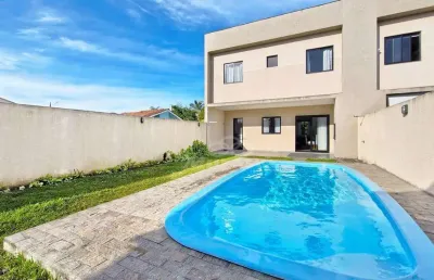 Sobrado com 3 dormitórios à venda, 122 m² por r$ 850.000,00 - coroados - guaratuba/pr