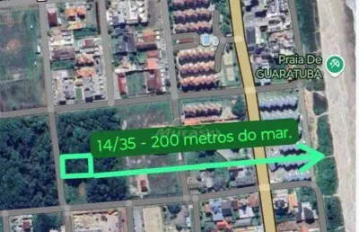 Terreno à venda, 490 m² por r$ 360.000,00 - brejatuba - guaratuba/pr