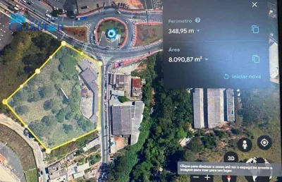 Área à venda, 8090 m² por r$ 10.000.000 - fazendinha - santana de parnaíba/sp