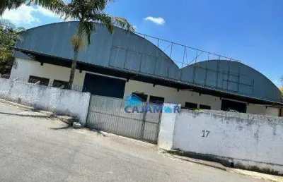 Galpão para alugar, 1000 m² por r$ 18.678,36/mês - glebas - franco da rocha/sp