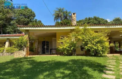 Chácara com 3 dormitórios à venda, 4900 m² por r$ 3.000.000,00 - village scorpios i - cajamar/sp