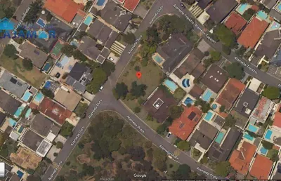 Terreno à venda, 486 m² por r$ 1.400.000,00 - alphaville 09 - santana de parnaíba/sp