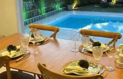 Casa com 4 dormitórios para alugar, 300 m² por r$ 20.000/mês - alphaville 06 - santana de parnaíba/sp