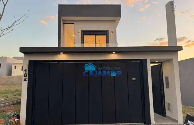 Casa com 3 dormitórios à venda, 151 m² por r$ 1.120.000,00 - villas do jaguari - santana de parnaíba/sp