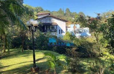 Casa com 5 dormitórios à venda, 550 m² por r$ 1.200.000,00 - village scorpios i - cajamar/sp
