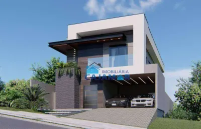 Casa com 3 dormitórios à venda, 224 m² por r$ 2.450.000 - new ville - santana de parnaíba/sp