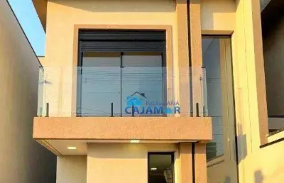 Casa com 3 dormitórios à venda, 140 m² por r$ 1.150.000,00 - villas do jaguari - santana de parnaíba/sp