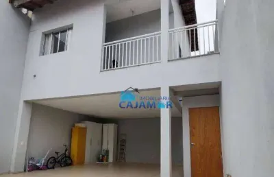Casa com 2 dormitórios à venda, 93 m² por r$ 500.000 - jordanésia - cajamar/sp