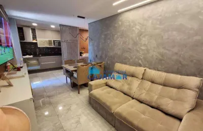 Apartamento com 2 dormitórios à venda, 50 m² por r$ 300.000,00 - altos de jordanésia (jordanésia) - cajamar/sp