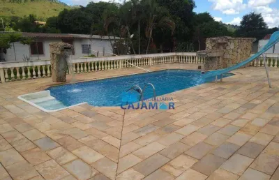 Chácara com 2 dormitórios à venda, 4080 m² por r$ 1.300.000,00 - ponunduva - cajamar/sp