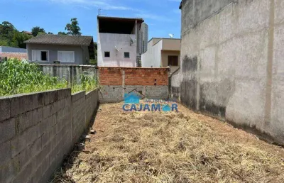 Terreno à venda, 140 m² por r$ 250.000 - portal dos ipês - cajamar/sp