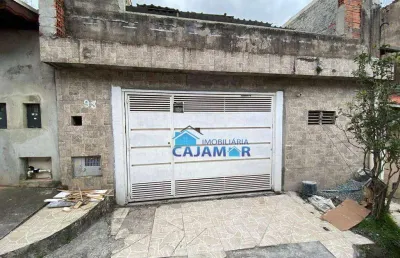 Casa com 3 dormitórios para alugar, 125 m² por r$ 5.000,00/mês - colina maria luíza (jordanésia) - cajamar/sp