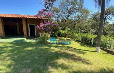 Chácara com 4 dormitórios à venda, 3700 m² por r$ 900.000,00 - ponunduva - cajamar/sp