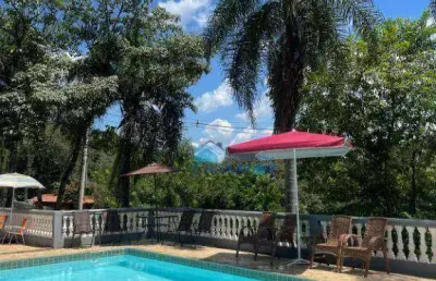 Chácara com 3 dormitórios à venda, 1000 m² por r$ 600.000 - ponunduva - cajamar/sp