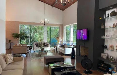 Casa com 4 dormitórios à venda, 610 m² por r$ 2.600.000,00 - village scorpios i - cajamar/sp