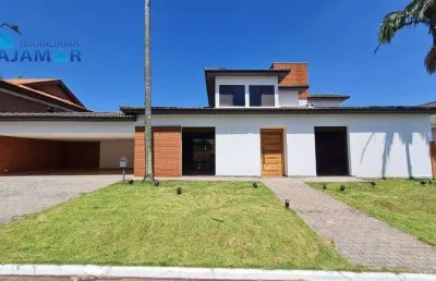 Casa com 5 dormitórios para alugar, 620 m² por r$ 23.600,00/mês - residencial cinco (alphaville) - santana de parnaíba/sp